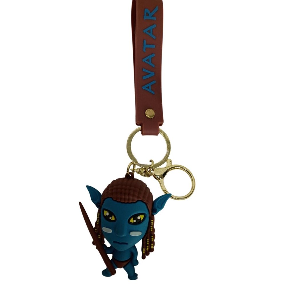 Disney Avatar - Jake Sully Silicone Rubber Pendant Strap Keychain‎